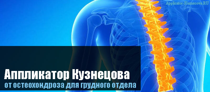 Аппликатор Кузнецова от остеохондроза для грудного отдела